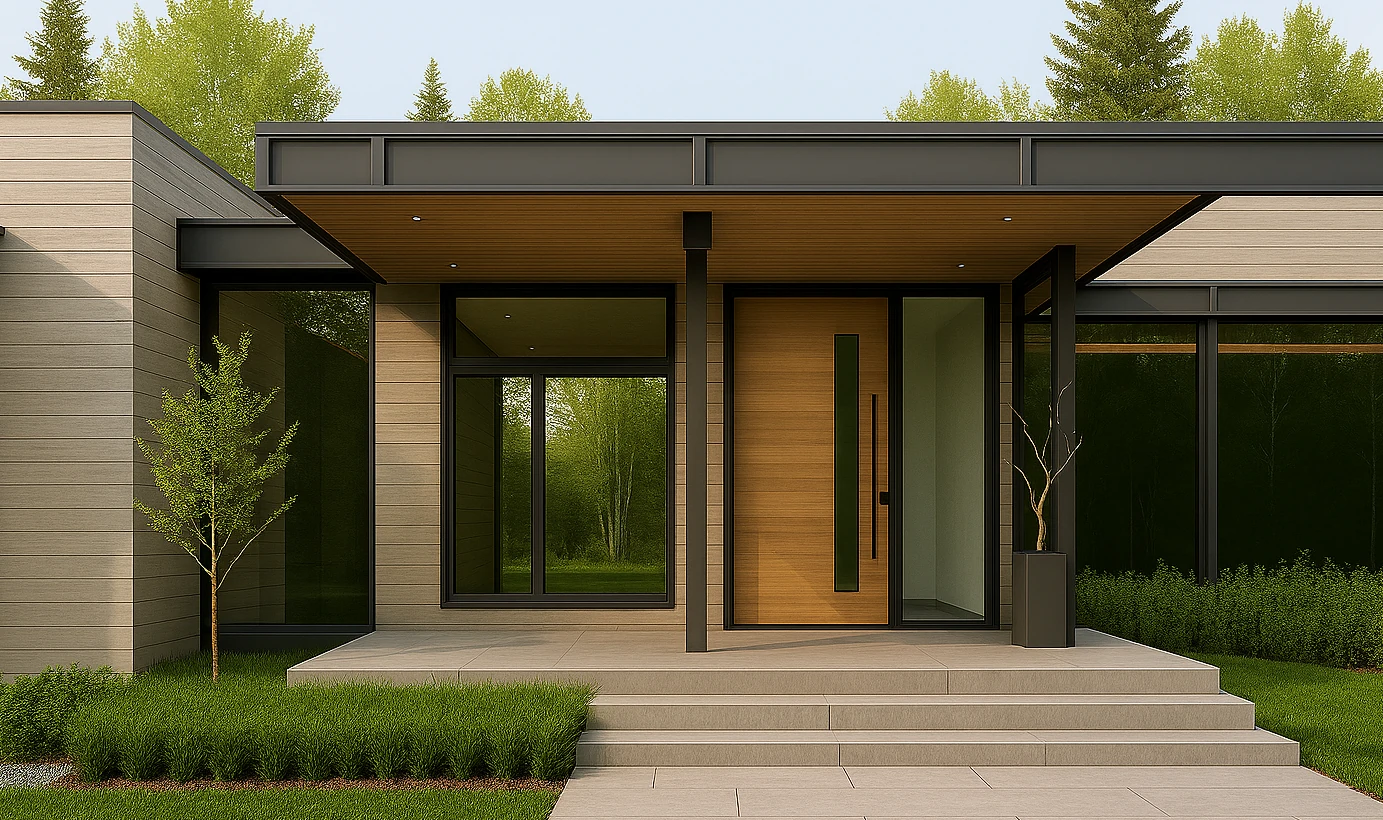 Výplň vstupních dveří